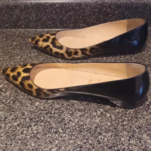Christian louboutin leopord degrade ballet flats - Picture 5 of 5